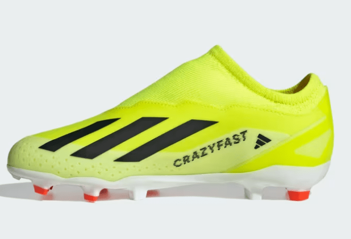 adidas X Crazyfast League Laceless FG Junior Firm Ground Soccer Cleats - Best Buy Soccer